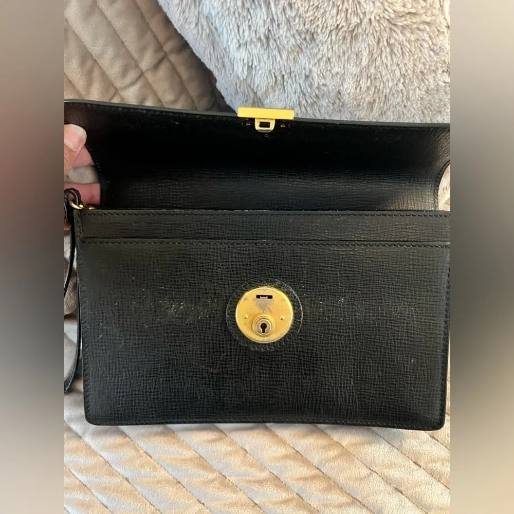 BURBERRY of London Briefcase Clutch Bag, Authentic, Vintage. EUC
